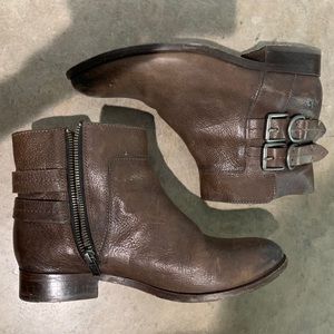 Frye Leather Ankle Boots